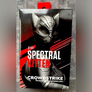 Crowdstrike Spectral Kitten Action Figure - NEW